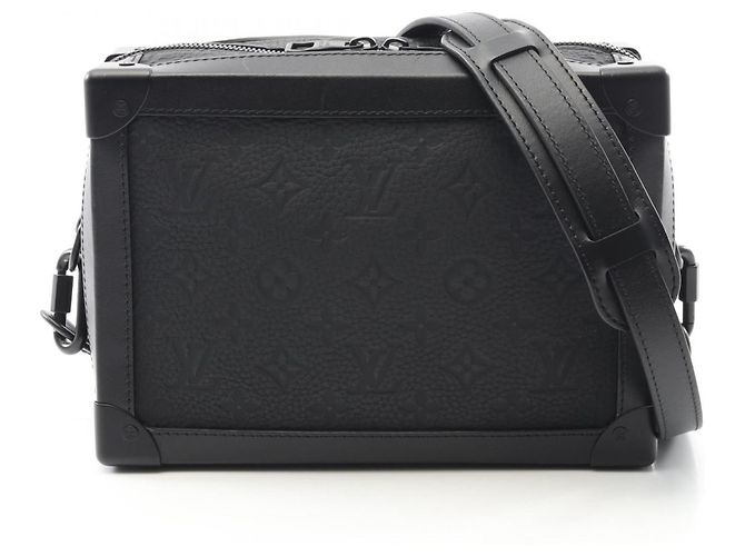 Borsa a Spalla Soft Trunk Louis Vuitton Nero