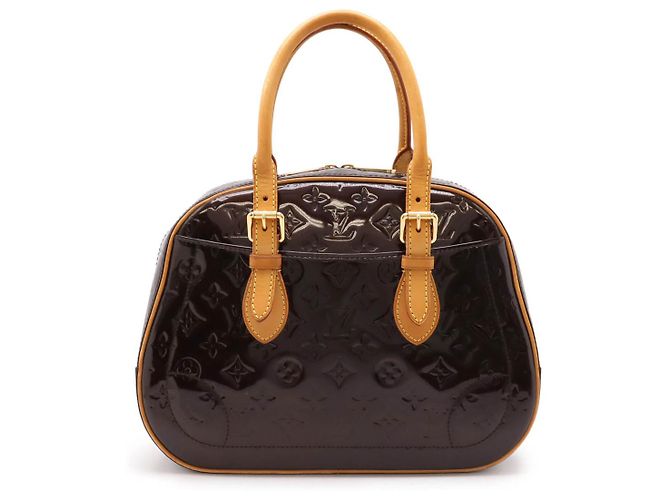 Bolsa de mão Monogram Vernis Summit Drive da Louis Vuitton Roxo