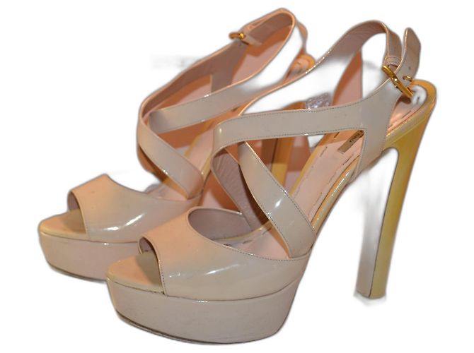 Sandali Miu Miu in vernice Multicolore