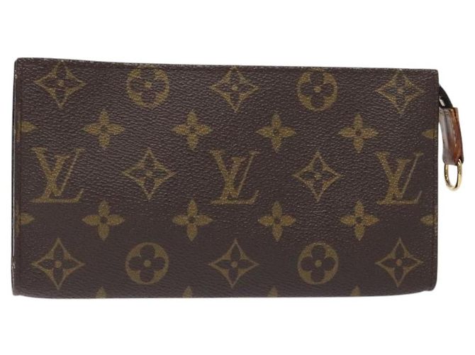 LOUIS VUITTON Monogram Bucket GM Accessory Pouch LV Auth SW1061
