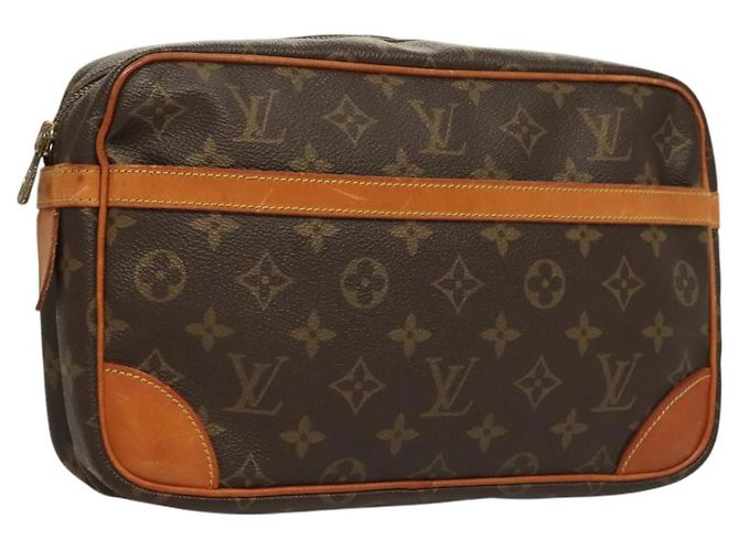 LOUIS VUITTON Clutch Compiegne 28 M51845 LV Auth 128343 Monogramm