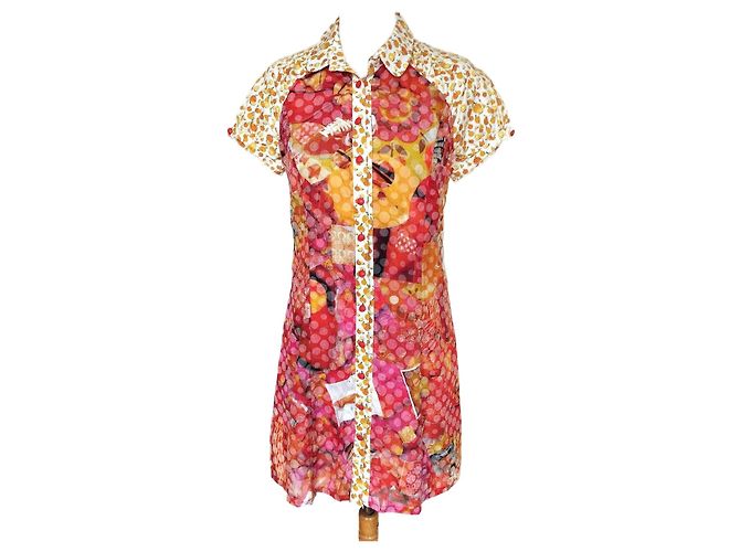 Autre Marque ABITO VESPA AGRUMI TM Multicolore