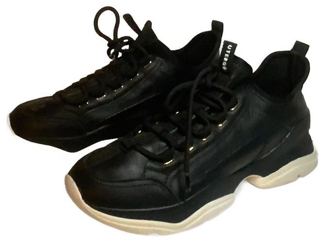 Cuir Femme Uterque Noir