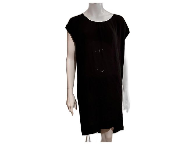 Joseph Black silk dress, pull over, very oversized