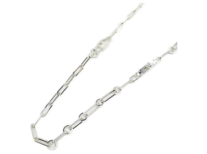 Collana Chaine Hermès Kelly Argento