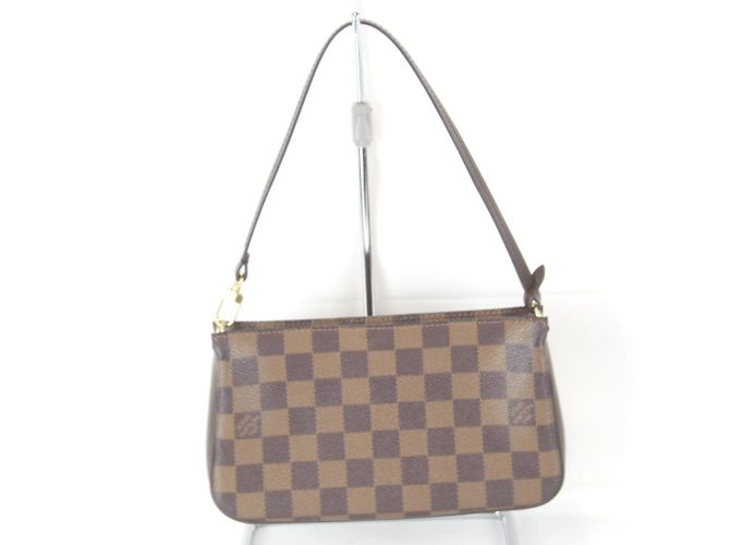 Louis Vuitton Damier Pochette Accessoires Brown Damier ebene