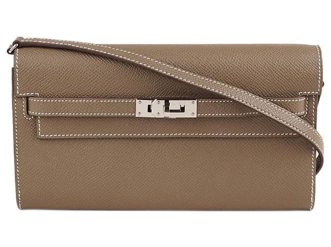 Hermès Kelly Classique À Emporter Taupe
