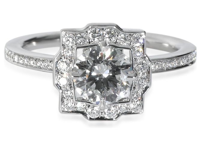 Anillo de compromiso Belle con diamante de 0,55 ct de Harry Winston