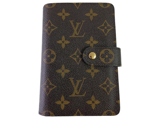 Bedford Billetera bi-fold Louis Vuitton Marrón oscuro