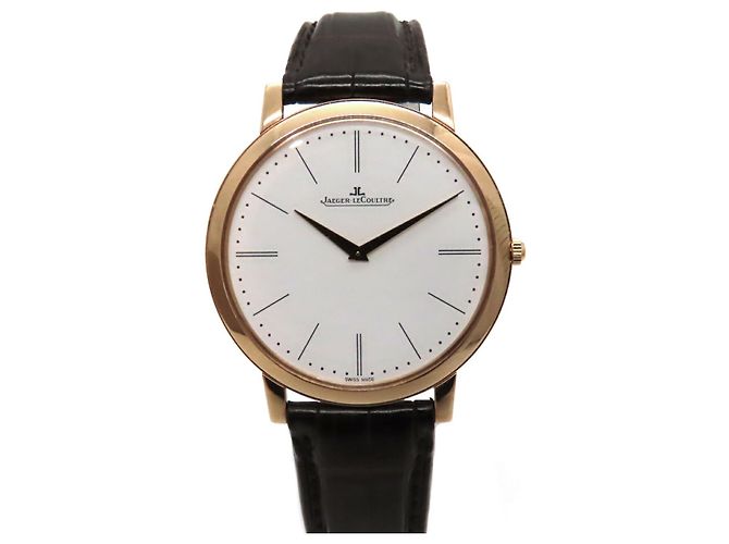Autre Marque Jaeger-LeCoultre Master Ultra Thin 1907 Au750 Weiß