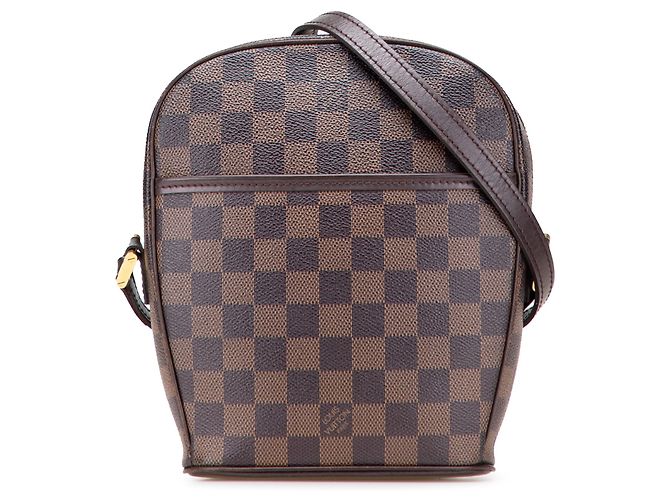 Louis Vuitton Marrom Damier Ebene Ipanema PM