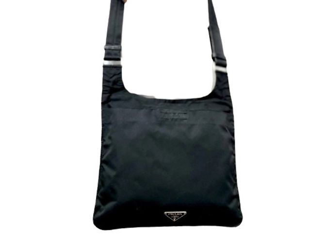 Borsa a Spalla Triangle Prada Nero 