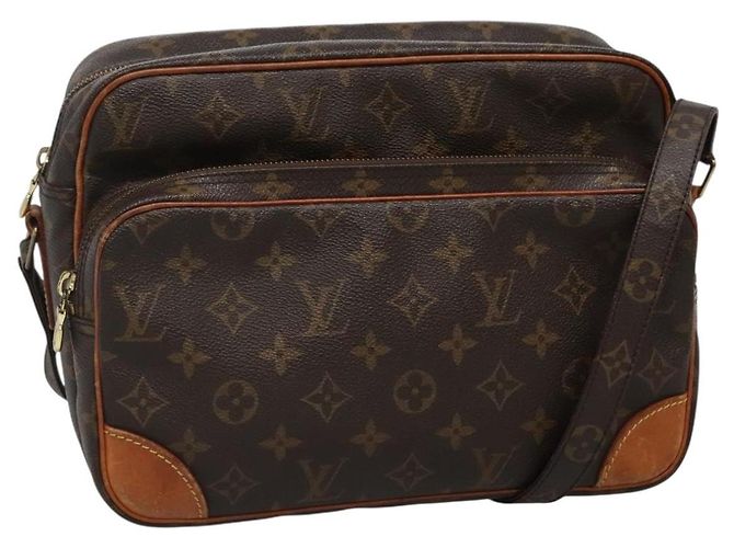 LOUIS VUITTON Borsa a Spalla Monogram Nile M45244 LV Auth ep9778 Monogramma