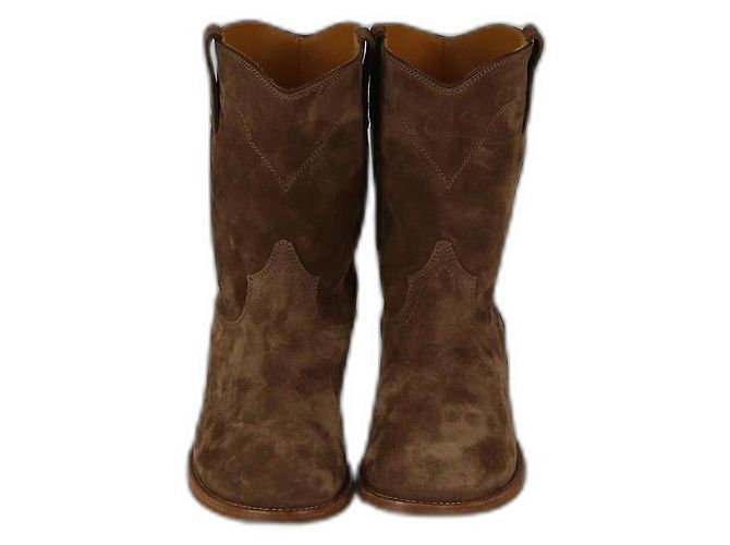 Botines marrones Ralph Lauren Castaño