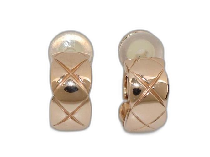 Boucles d'oreilles Coco Crush en or rose 18K de Chanel