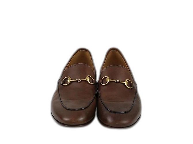 Gucci Black Peyton Web GG Square-Toe Mules