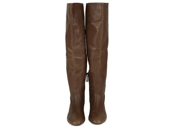 Braune Hohe Stiefel Prada 