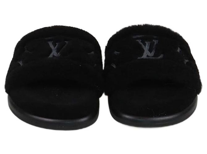 Mules Confortables LV Bliss Negras Louis Vuitton Negro