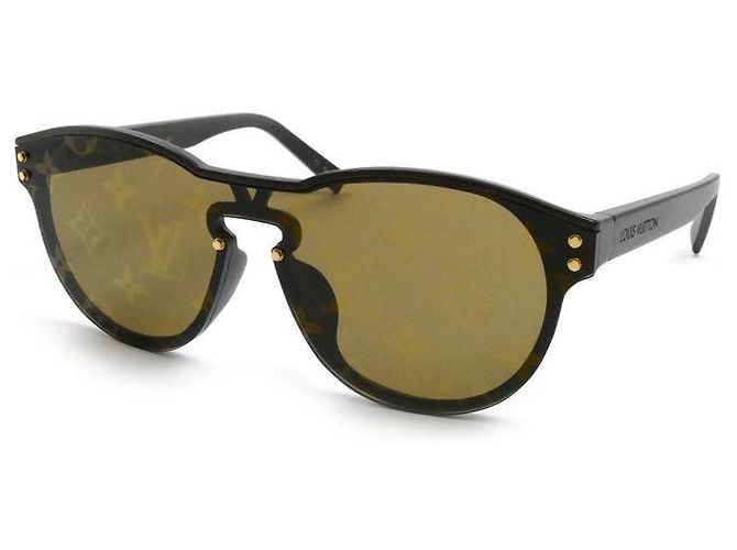 Louis Vuitton LV Waimea Runde Sonnenbrille Braun