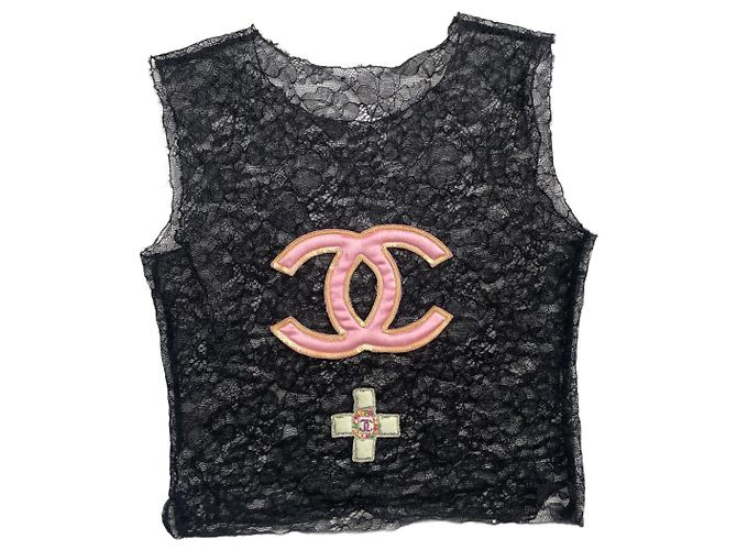 Chanel Collezionista Nero Rosa