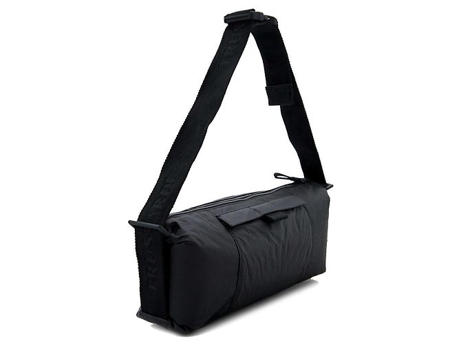 Pochette Trussardi noire en nylon