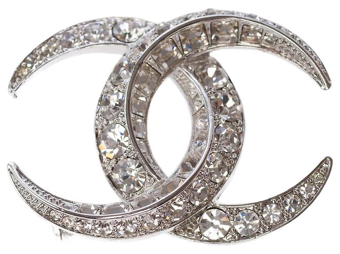 Gioielli CHANEL CC in Cristallo Argento - 102787