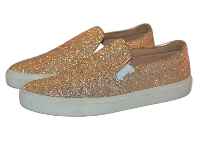 Autre Marque baskets L'Autre Chose dorées en cuir taille 39 IT