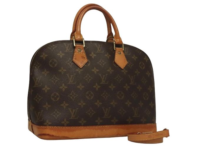 LOUIS VUITTON Monogram Alma Handtasche M51130 LV Auth yk18749 Monogramm