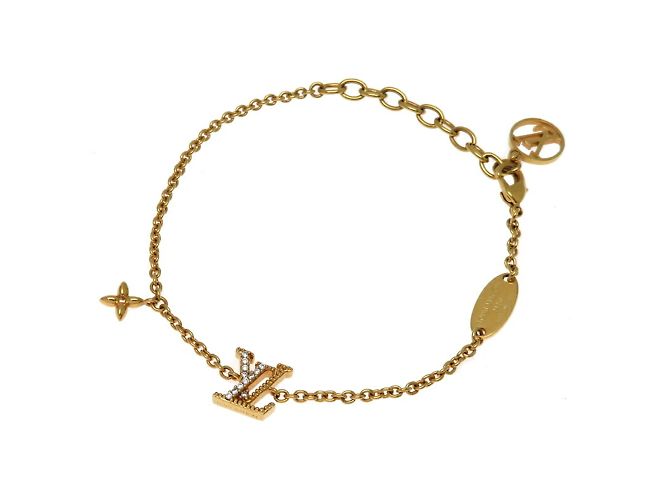Bracciale charm iconico da donna Louis Vuitton D'oro