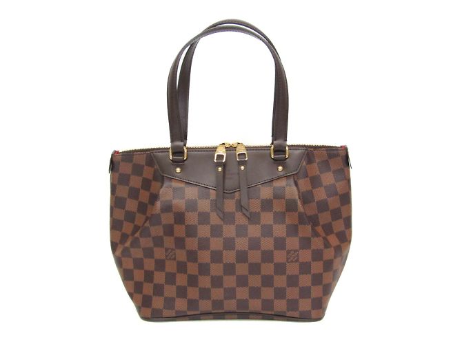 Borsa a Spalla Westminster PM Damier Louis Vuitton Marrone Damier ebene