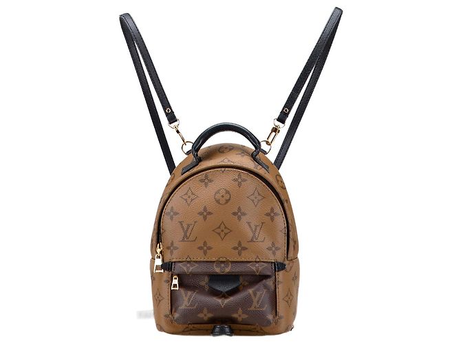 Mini Palm Springs Monogram Reverse Marron Louis Vuitton