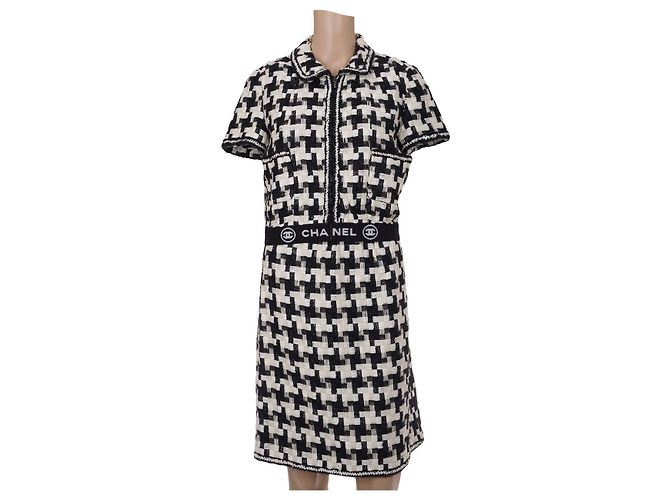 Prenda CHANEL en Tweed Blanco - 102753