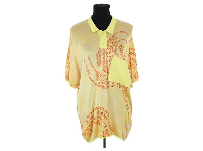 Jacquemus Polo giallo