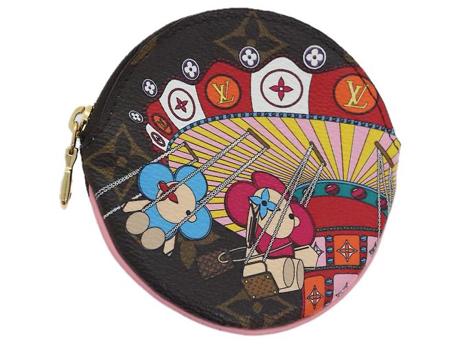 LOUIS VUITTON Monogram Vivienne Portamonete Rotondo M69757 LV Auth 91910SAM Monogramma