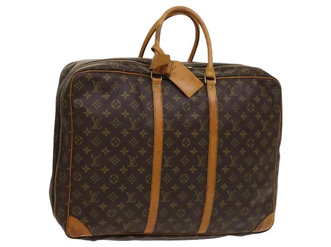LOUIS VUITTON Sac Boston Monogram Sirius 45 M41408 LV Auth th6178