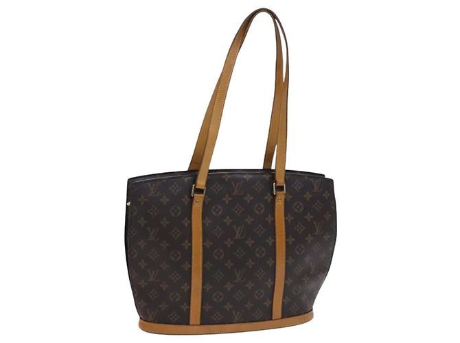 LOUIS VUITTON Borsa Tote Babylone Monogram M51102 LV Auth BD920 Monogramma