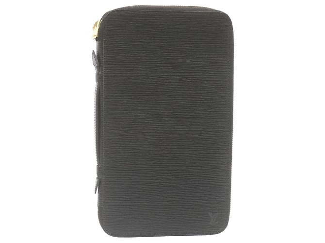 MALA DE VIAGEM Epi PRETA LOUIS VUITTON Auth am447bV Preto