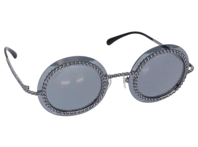 Gafas de sol CHANEL de plástico Negro CC Auth 131207V