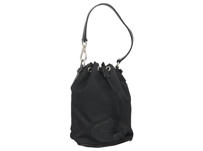 Handtasche aus schwarzem Nylon Authentisch PRADA ep8754