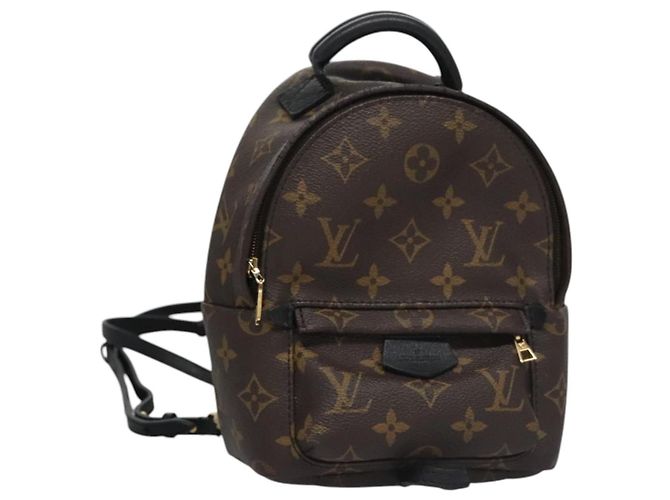 LOUIS VUITTON Rucksack Palm Springs MINI Monogram M41562 LV Auth BD314V Monogramm