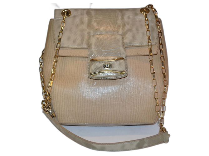 borsa a tracolla Moschino Cheap And Chic in pelle marrone