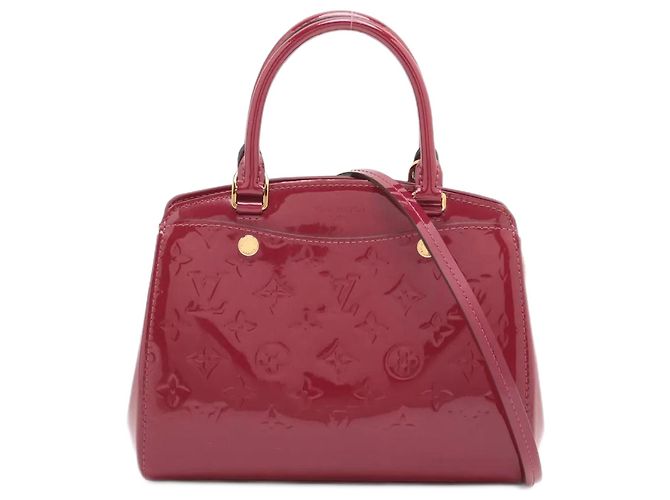 Bolsa Louis Vuitton Vernis Blair PM Rosa de couro