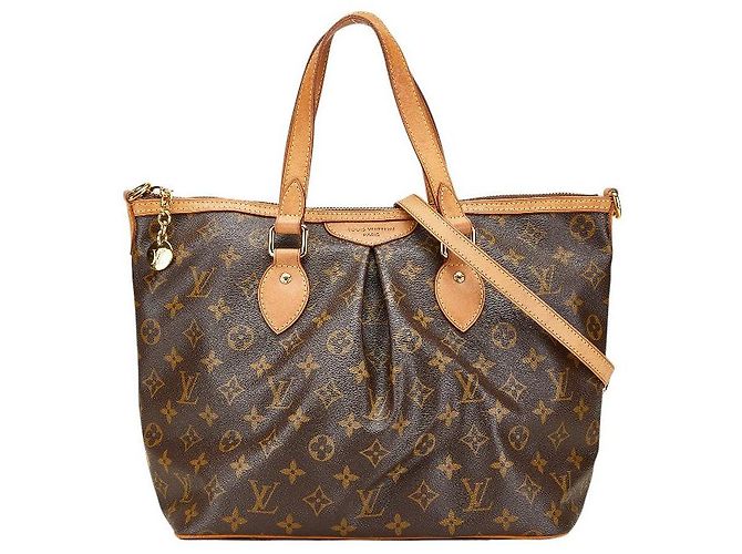 Bolsa 2 em 1 Monogram Palermo PM da Louis Vuitton Marrom Bronze