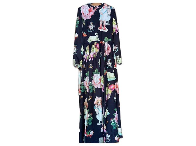 Vestido de seda Paul & Joe Multicor
