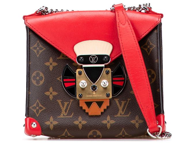 Pochette PM Maschera Tribale Monogramma Marrone Louis Vuitton