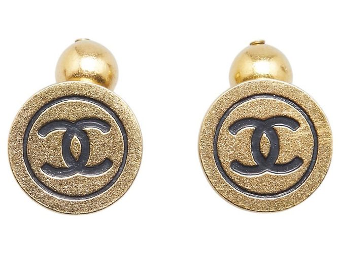 Logo CC de Chanel Doré