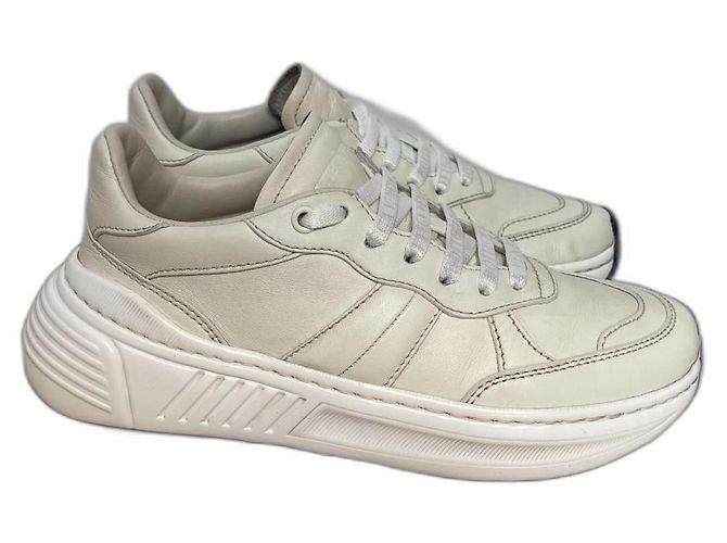 Bottega Veneta Leder Sneaker beige