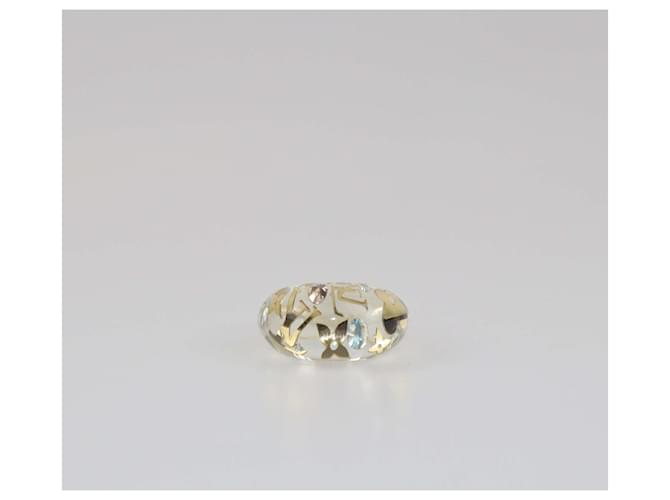 Louis Vuitton Transparent Small Inclusion Ring Resin  ref.2378876