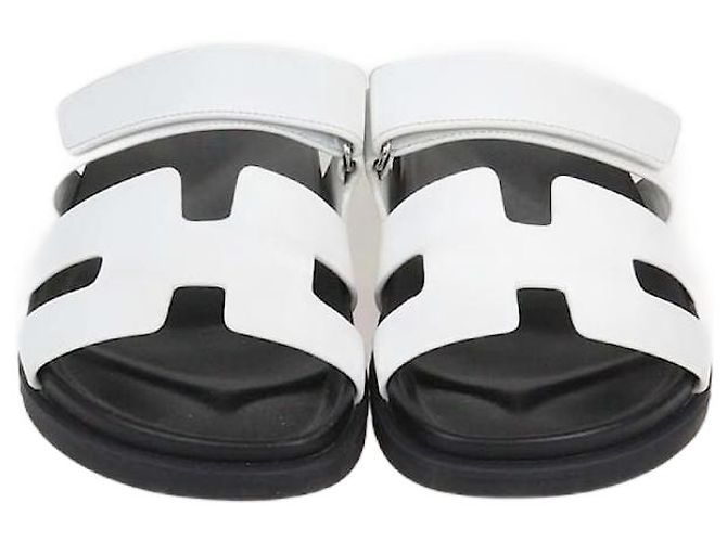 Sandalias Chypre Blancas Hermès Blanco