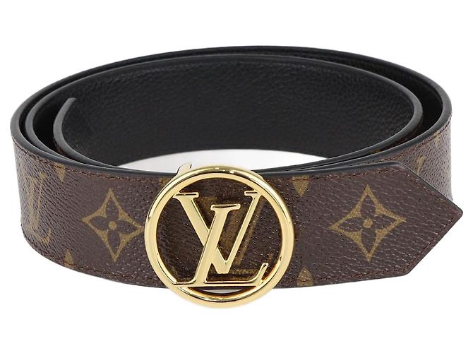 Louis Vuitton Cinturón Reversible Monogram LV Circle